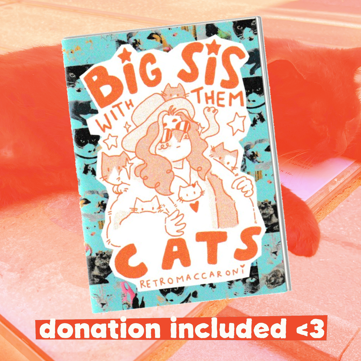 Big Sis With Them Cats