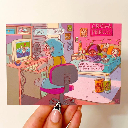 Jamie & Celia 00s Girly Room Print