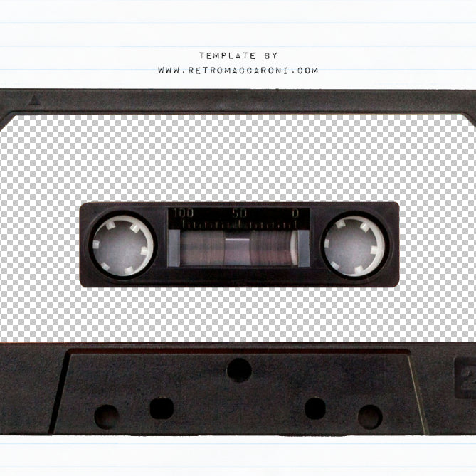 Mac's 80s Mixtape + Template
