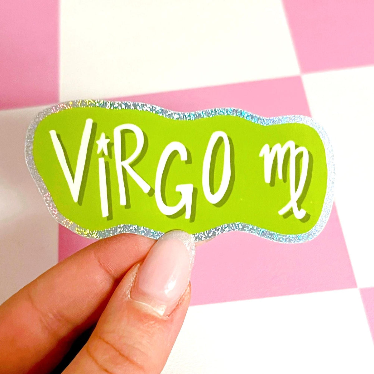 Zodiac Sign Glitter Stickers