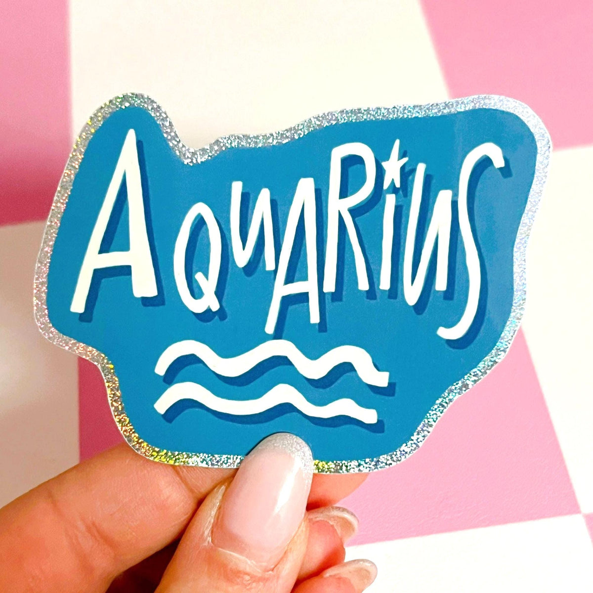 Zodiac Sign Glitter Stickers
