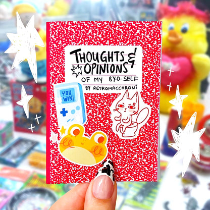 Childhood Diary Zine | Thoughts & Opinions Of My 8 y.o. Self