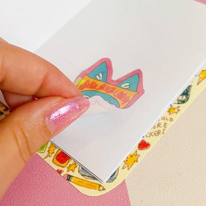 Reusable Mini Sticker Album + 1 Exclusive Sticker
