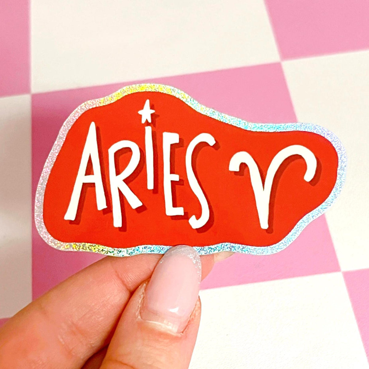 Zodiac Sign Glitter Stickers