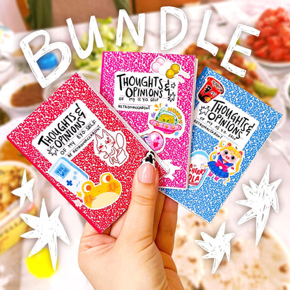 Childhood Diary Zine Bundle | Thoughts & Opinions Of My 2000s Self