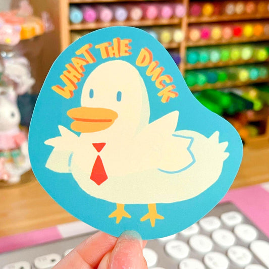 What the Duck Sticker