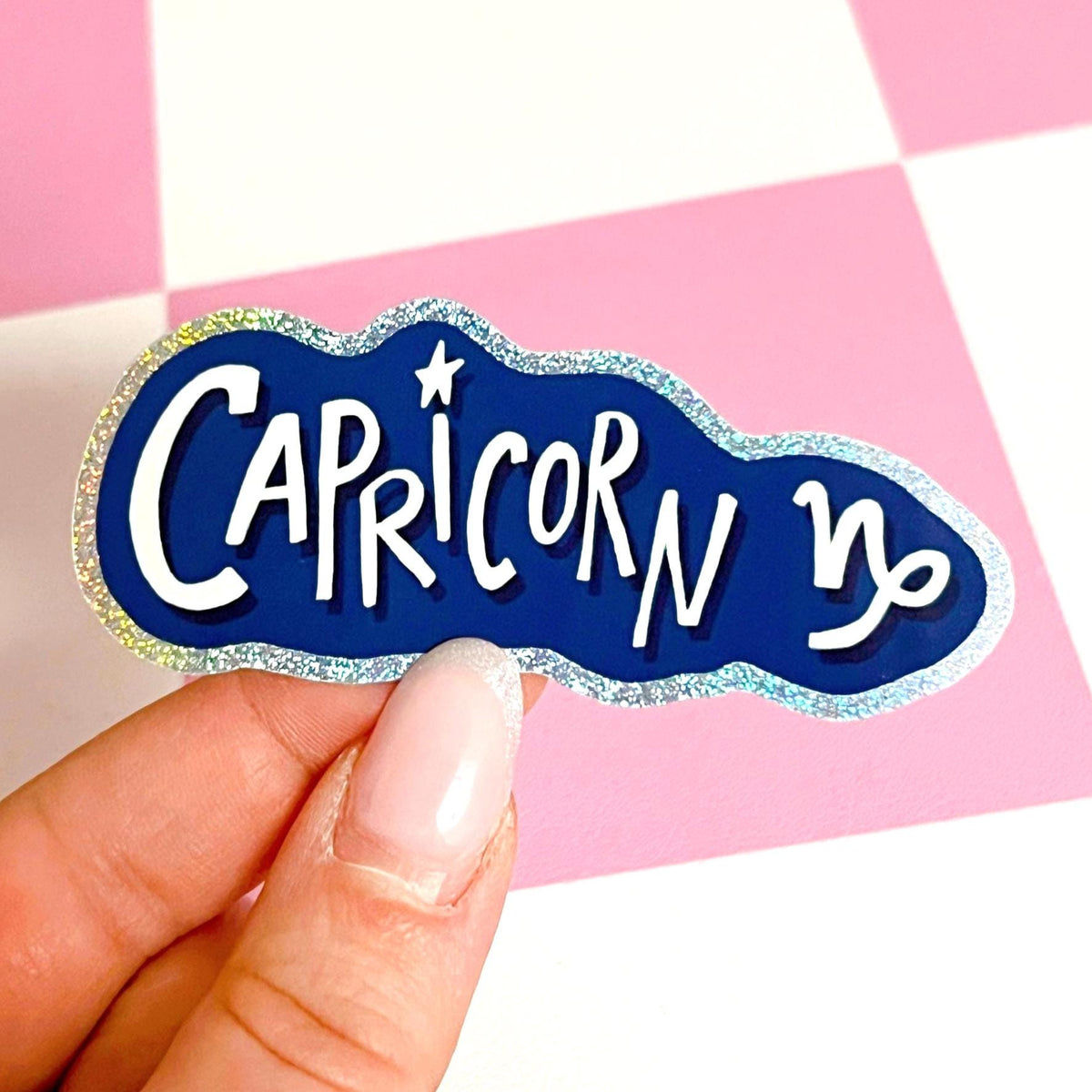 Zodiac Sign Glitter Stickers