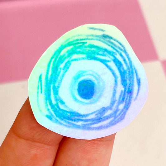 Holo Nazar Evil Eye Mal De Ojo Handmade Sticker