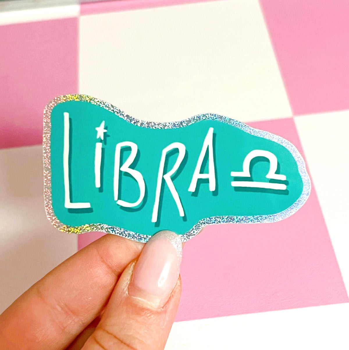 Zodiac Sign Glitter Stickers