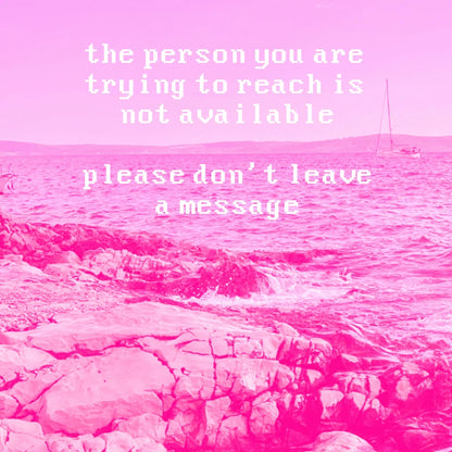 I Want To Throw My Phone Into The Ocean [Digital]