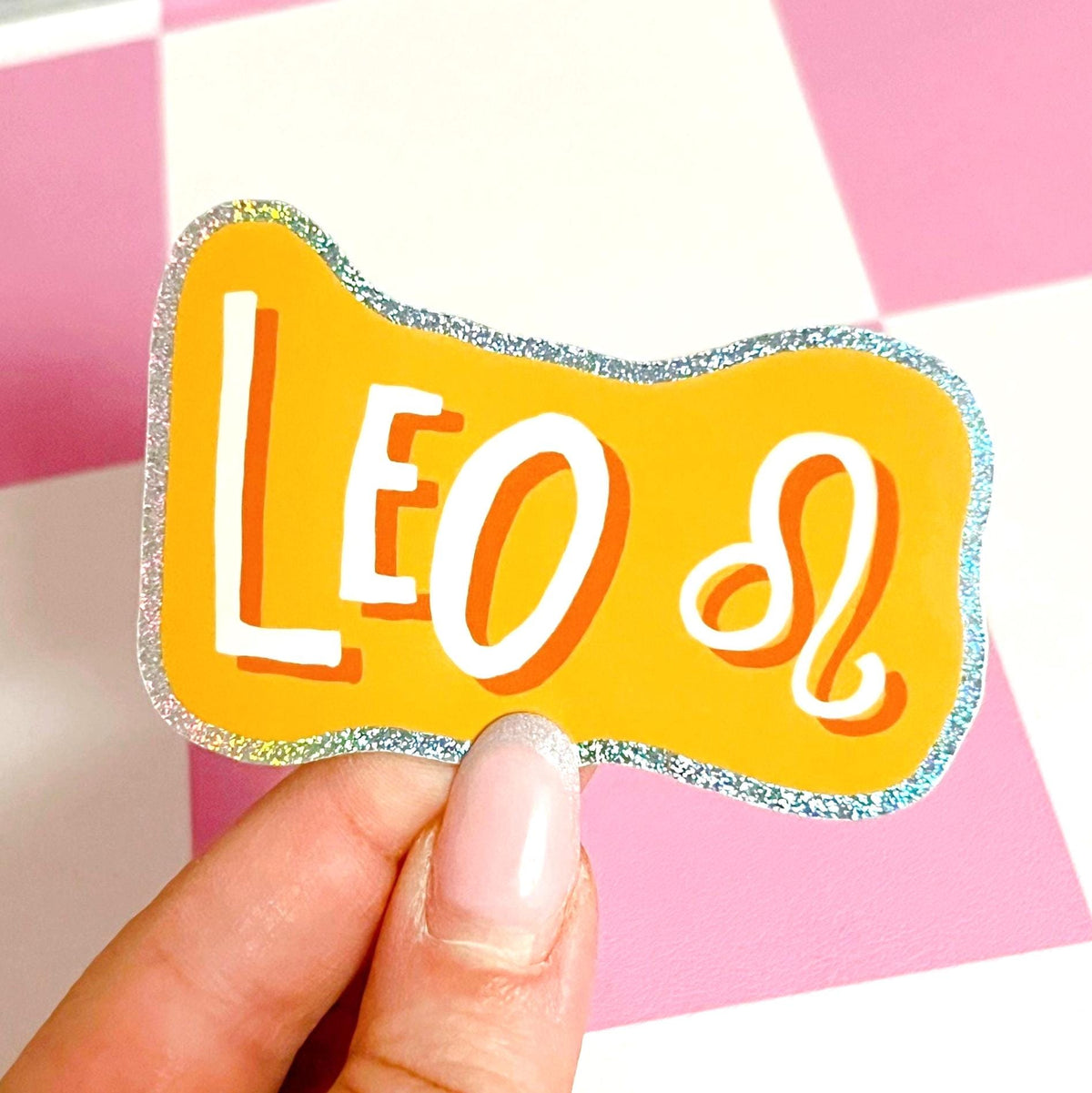 Zodiac Sign Glitter Stickers