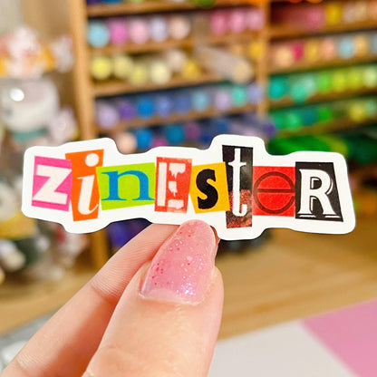 Zinester Ransom Sticker