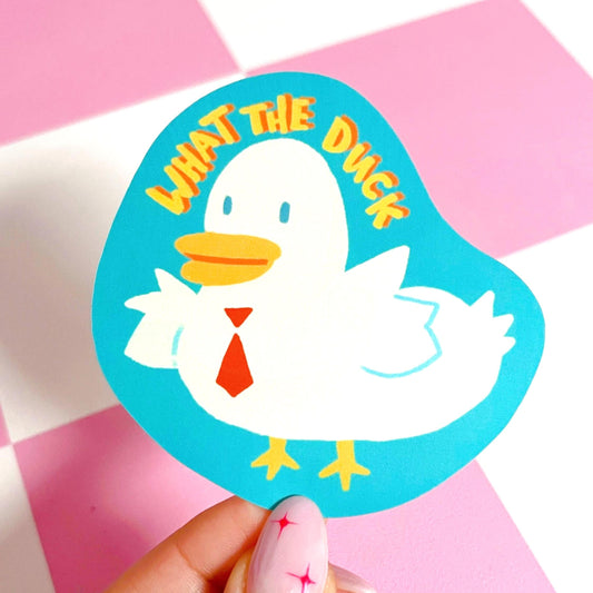 What the Duck Sticker