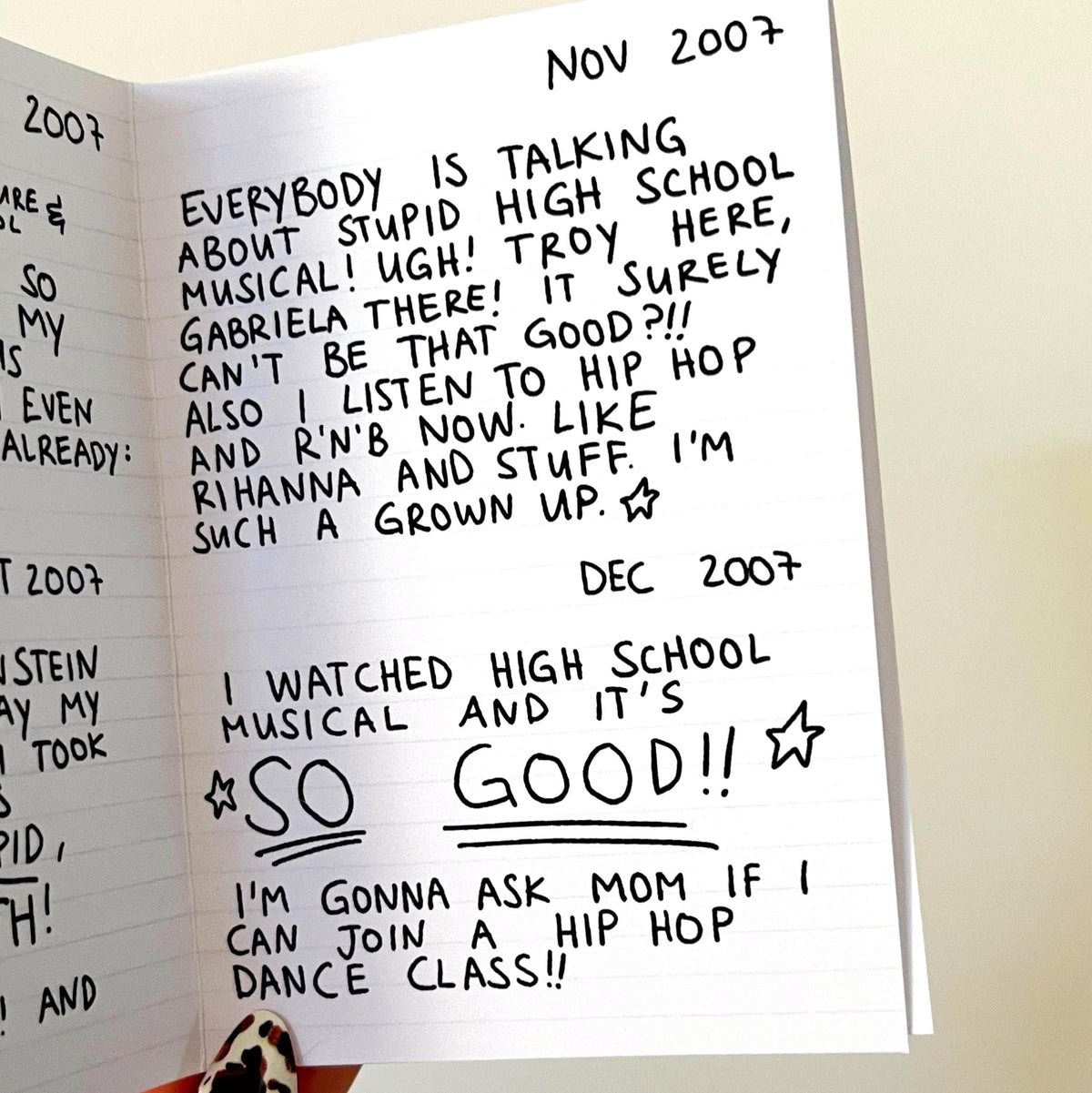 Childhood Diary Zine | Thoughts & Opinions Of My 12 y.o. Self