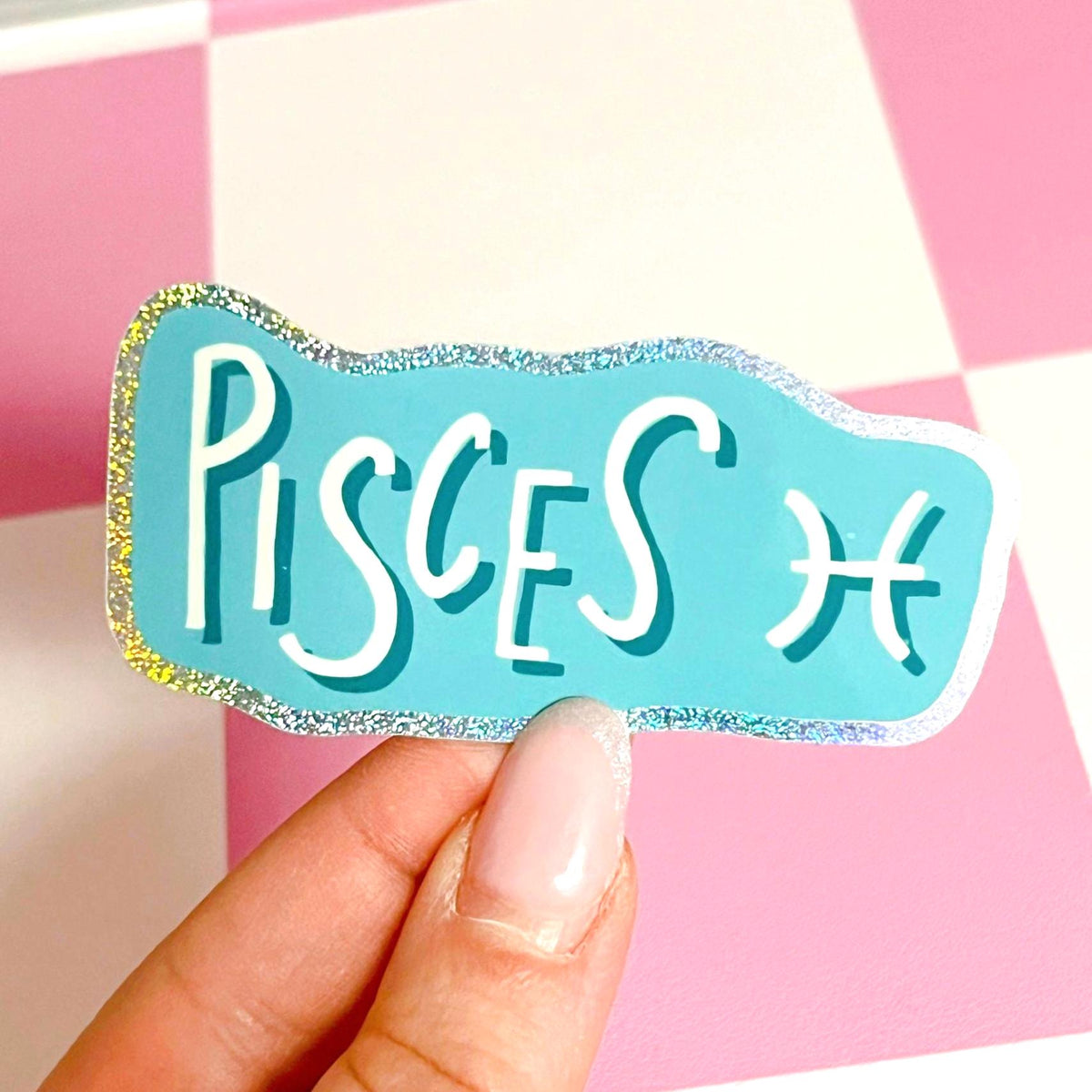 Zodiac Sign Glitter Stickers