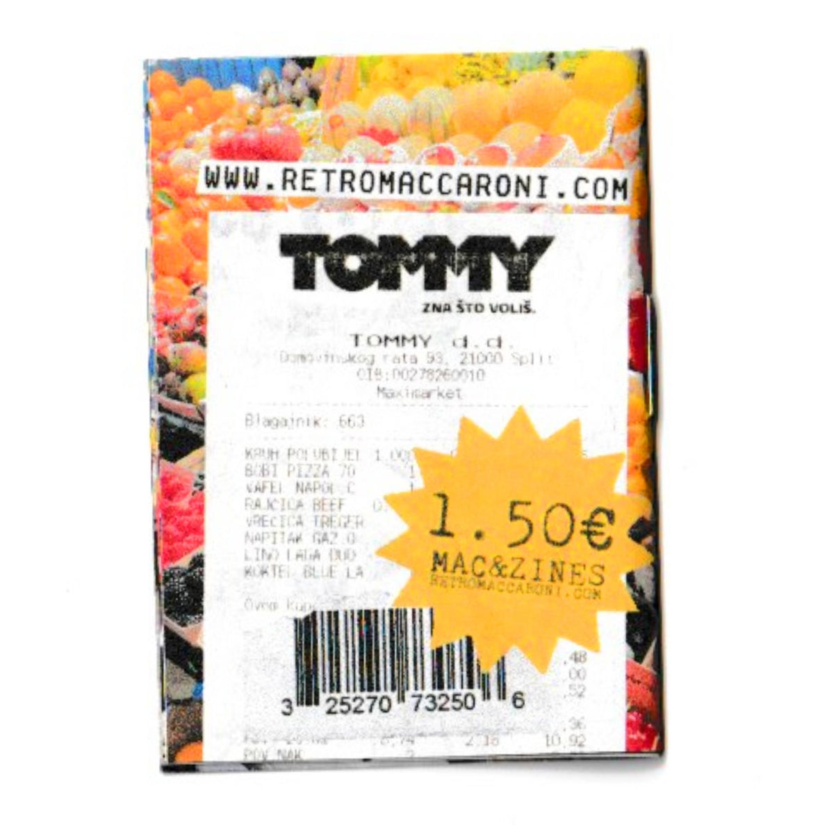 Add To Cart Tiny Zine - Photos I Took At The Grocery Store