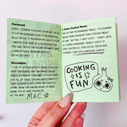 A Starving Artist's Guide To Saving Money
