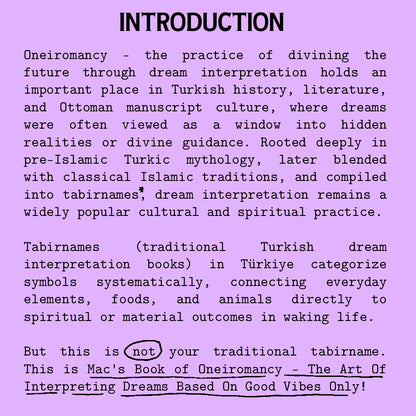 Mac's Book of Oneiromancy [Digital]